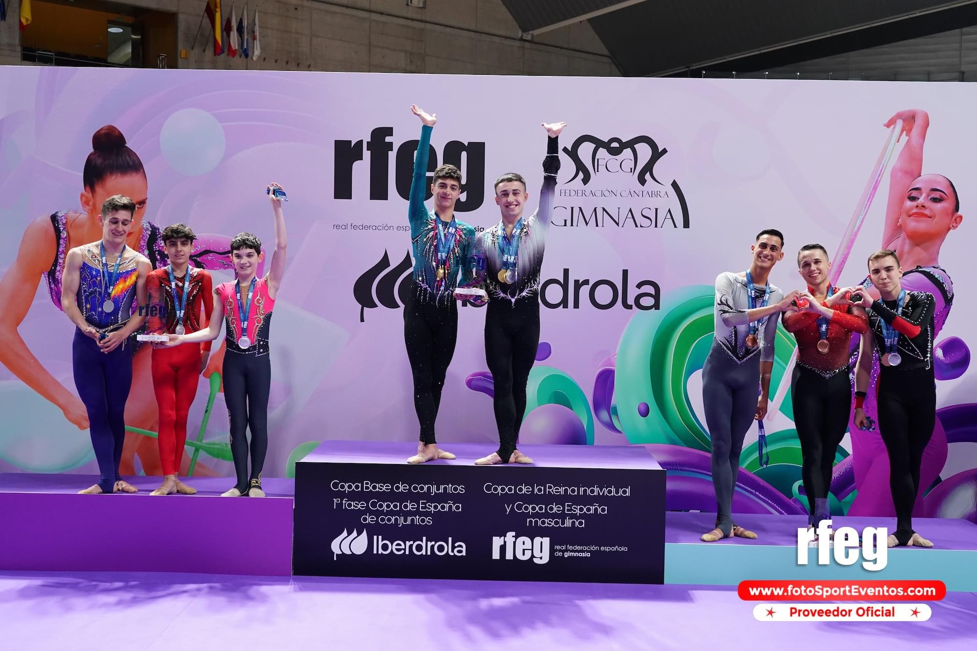LA GIMNASIA NAVARRA SIGUE BRILLANDO CONSIGUIENDO EL TRIUNFO EN LA COPA DE ESPAÑA MASCULINA